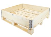 Paletová ohrádka – nová 1200 × 1000mm – 4 panty, IPPC, fumigovaná