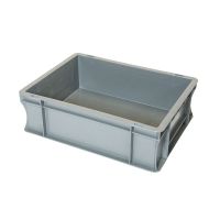 Eurokontejner, uzavřený, 10 litrů, stohovatelný, PP plast, 400x300x120mm