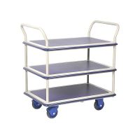 Policový vozík, 3 police, 920x610x1270mm