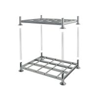 Paleta se sloupky, certifikovaná TÜV, galvanicky pozinkovaná, 1545x1180x310mm