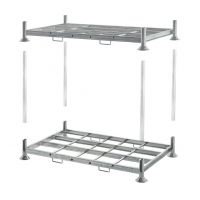 Paleta se sloupky, certifikovaná TÜV, galvanicky pozinkovaná, 2025x1180x310mm