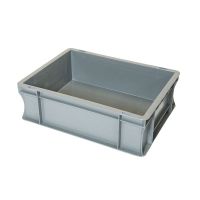 Eurokontejner, uzavřený, 10 litrů, stohovatelný, PP plast, 400x300x120mm