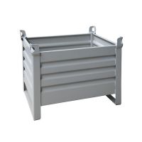 Kovový box, stohovatelný, 800x600x600 mm