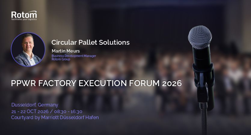 Rotom na konferenci PPWR Factory Execution Forum 2026 v Düsseldorfu v Německu